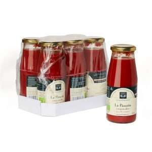 La Passata con pomodori raccolti a mano bio - Podere Pereto