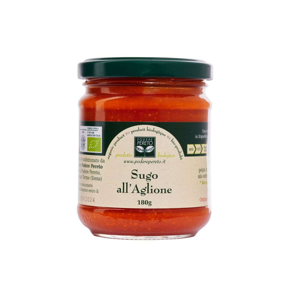 Sugo all'aglione bio - Podere Pereto