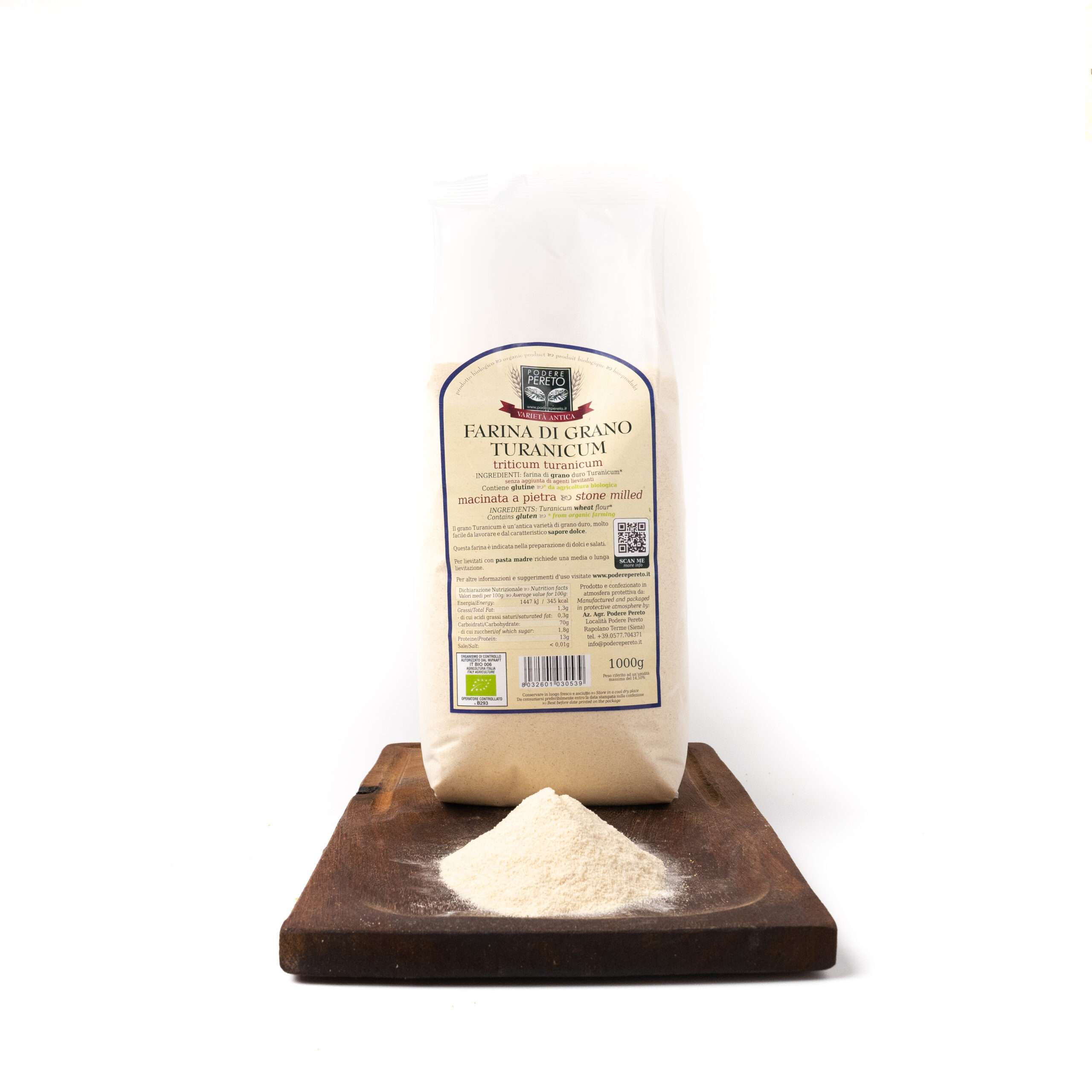 Farina grano Turanicum Bio - Podere Pereto